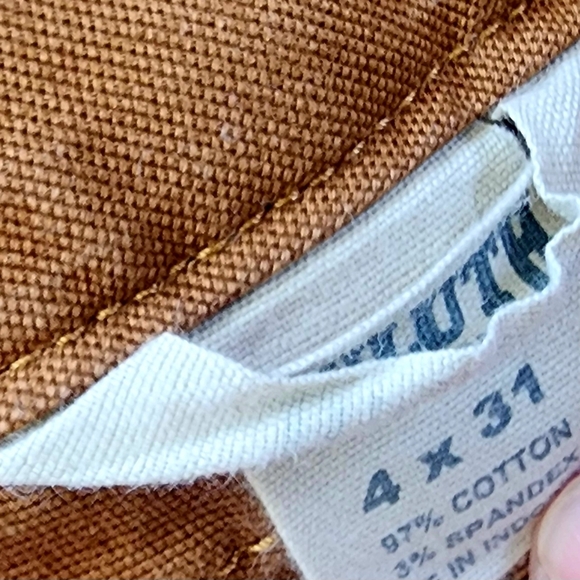 DULUTH Trading Co. Canvas Cargo's - 14 1/2" x 28 1/2" (NWOT) - Picture 6 of 9